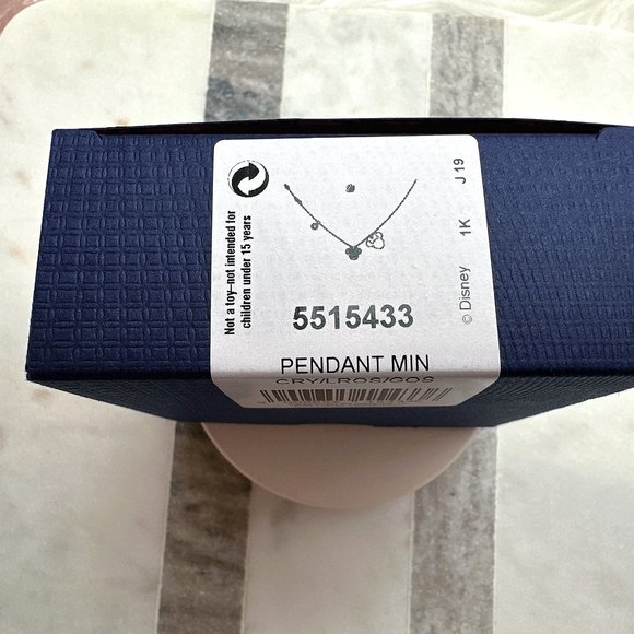 New Swarovski Minnie Mouse Necklace - Picture 3 of 6